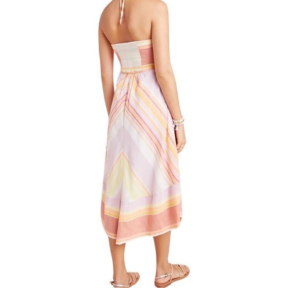 Anthropologie Savannah Halter Dress Size 8 - Picture 4 of 16